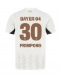 Bayer Leverkusen Jeremie Frimpong #30 Venkovní Dres 2024-25 Krátký Rukáv